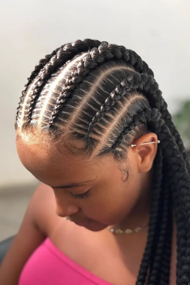 Boxeadoras (6 trenzas), foto 1